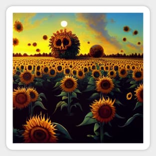 Sunflower party Sticker